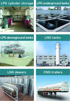 Gas supply equipment